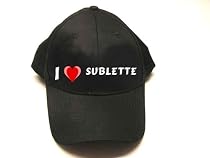 I Love Sublette Embroidered Cap