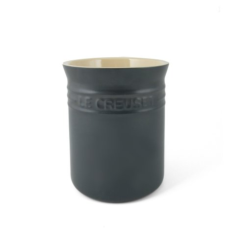 Le Creuset Stoneware Utensil Jar, Small, Granite
