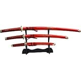 3pcs Engraved Dragon Sword Set
