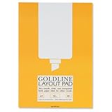 Goldline Layout Pad Bank Paper 50gsm 80 Pages A3 Ref GPL1A3