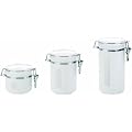 Kela 390062 Vorratsdosen-Set 3-teilig Acryl, wei�