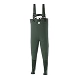 Pro Line Twin River Cleated Bootfoot Chest Waders Size: Men's Size 14 (72101-T)