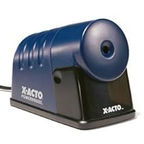 X-Acto Powerhouse Electric Pencil Sharpener, Translucent Blue, 1 Unit (1792)