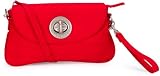 Baggallini Luggage Monaco Clutch Small, Tomato, One Size