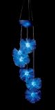 Hanging Blue Retro LED Fiber Optic Starburst Mobile