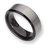 Titanium Black Plated 8mm Band TB230-8