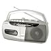 Lloytron N8101SV Classique 2 Band AC/DC Portable Radio Cassette Recorder