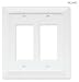 Wood Architectural Double GFCI/Rocker Wall Plate