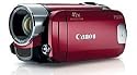 Canon FS200 Flash Memory Camcorder with 37x Optical Zoom (Sunrise Red)