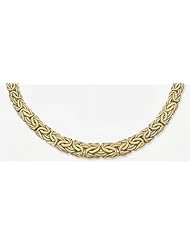 6mm to 9mm Graduated Byzantine Necklace 16"