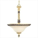French Country Pendant with Scavo Glass