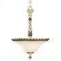French Country Pendant with Scavo Glass