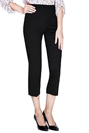 Cotton Rich Stretch Cropped Trousers