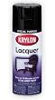 Krylon Gloss Black Aerosol Lacquer Spray Paint