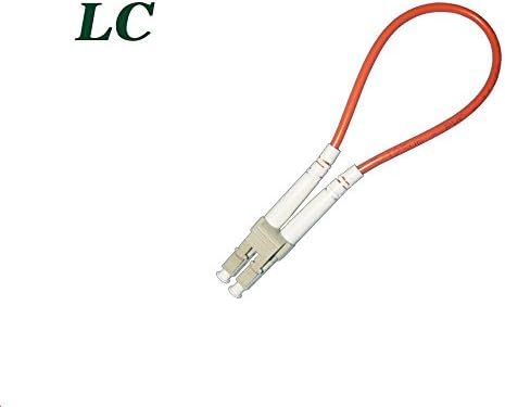 AEAC LC Fiber Optic Multimode 62.5/125 Loopback Adapter(LC SM OPTIC LOOPBACK)