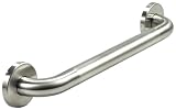 WingIts WGB5SSPE24 Premium Series 24-Inch Length x 1.25-Inch Diameter Satin Peened Stainless Steel Grab Bar