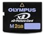 Olympus 2GB Type M XD Card with panorama function