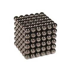 NEOCUBE "Black Magic" 216 Neodym-Magnetkugeln schwarz vernickelt - in Metalldose