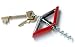 Kitchen & Housewares : Key Ring Pocket Corkscrew Wine Bottle Opener