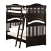 Hampton Pointe 3/3 Twin Bunk Bed - Marimba Espresso