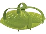 Trudeau 0998004 Silicone Vegetable Steamer 9.25-in.