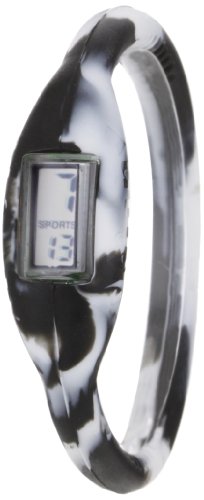 The Original Skinny Women's Small SWWS01 Negative Ion Black and White Sports Watch