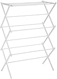 AmazonBasics Foldable Drying Rack - White