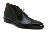 Mezlan Genuine Alligator Boot in Black