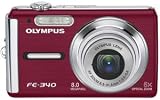  : Olympus FE-340 8MP Digital Camera with 5x Optical Zoom (Red)