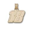 Driver Number 18 Medium 1/2" Charm/Pendant