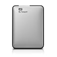 Western Digital My Passport 1 TB USB 3.0 Portable Hard Drive - WDBBEP0010BSL-NESN (Silver)