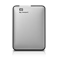 Western Digital My Passport 1 TB USB 3.0 Portable Hard Drive, WDBBEP0010BSL-NESN (Silver)