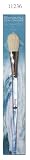 Beauty Strokes - Spa Treatment and Mask - White Bristle 1" Oval Brush