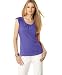 Style&co. Eyelet-Cap-Sleeve Top
