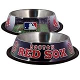 NEW! 32oz Boston Red Sox Stainless Steel Pet Bowl