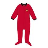 Chicago Blackhawks NHL Infant Footed Sleeper Creeper - Toddler (12 Months)