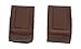 Jedi-Robe Men's Jedi Belt Pouches Brown