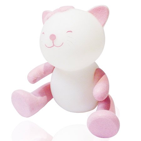 Childrens Toyshop  Toys : Kitten Changing Colour Night Light