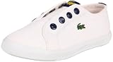 Lacoste Marcelli C Sneaker (Toddler/Little Kid),White/Dark Blue,4 M US Toddler