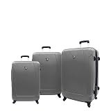 Travelers Choice Atlantic 3pc Expandable Hard Set