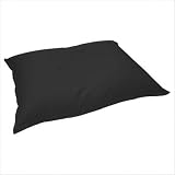 Big Joe Cotton Twill Bean Bag in Black