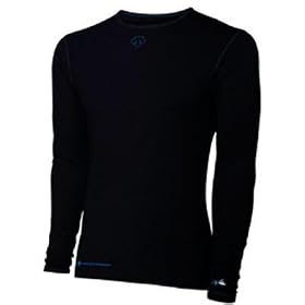 Buy Descente 2009 10 Mens Pro-V Mid Long Sleeve Cycling Baselayer - Black - 21532bk