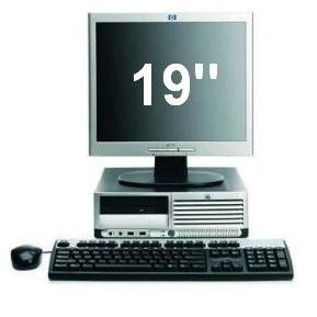Fast HP DC7100 Desktop Computer Pentium 4 HT 3.0Ghz 2GB/40GB/DVD-Rom/Monitor LCD 19'' Keyboard/Mouse/Recovery CD included