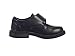 Lito Boys Matte Dress Shoes w/Velcro Strap Black