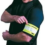 Sportline - Reflective Armband with Zip Pocket (Colour: Fluorescent Yellow )