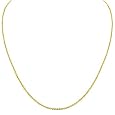 14k Yellow Gold 1.5mm Rolo Chain Necklace, 24"