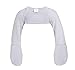 Scratch Me Not Flip Mitten Sleeves - Baby Boys' Girls' Stay On No Scratch Mittens - Grey