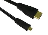Kodak PlaySport Zx5 Camcorder AV / HDMI Cable 6 HDMI to Micro HDMI - High Speed Cable