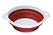 from Premier Housewares Premier Housewares Zing 22.5 cm Diameter Double Handle Collapsible Colander, Red/ White Model 804878