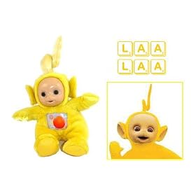 Teletubby Bean Toy - Laa-Laa